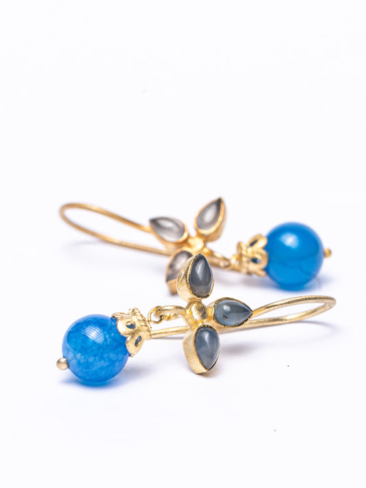 Azure Bloom Earrings