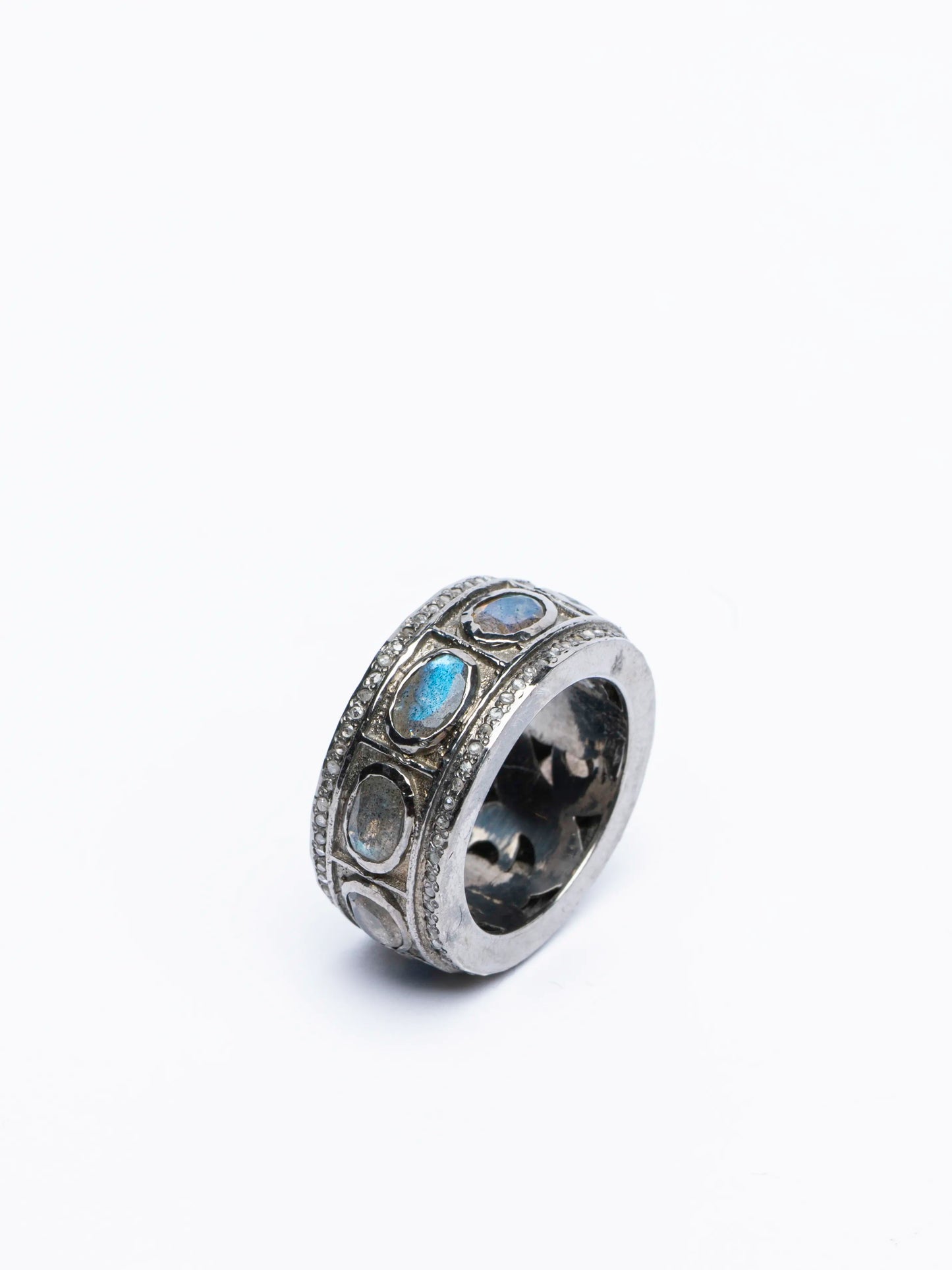 The Labradorite Mosaic Ring