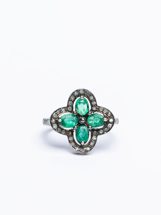 The Emerald Lotus Ring
