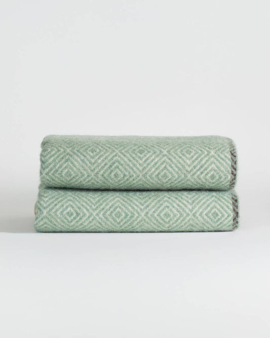 Venezia Mint Throw Blanket