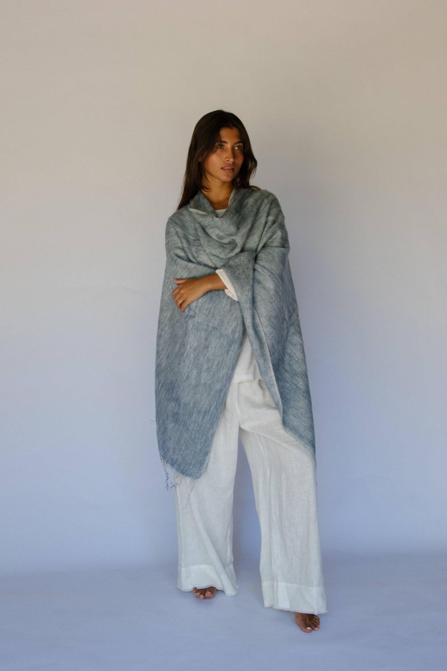 Poncho // Steel