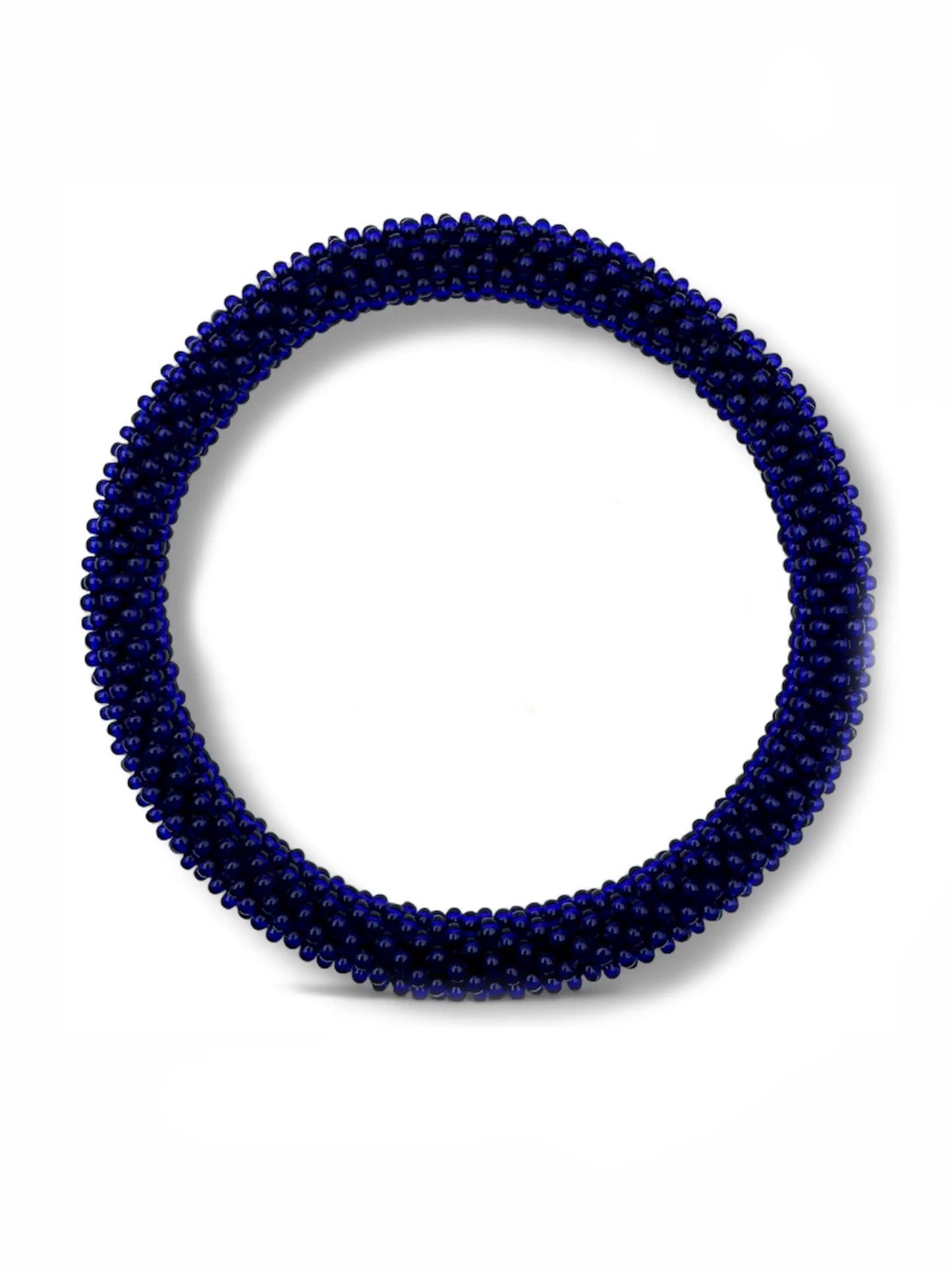 Handcrafted Blue Beaded Bracelet