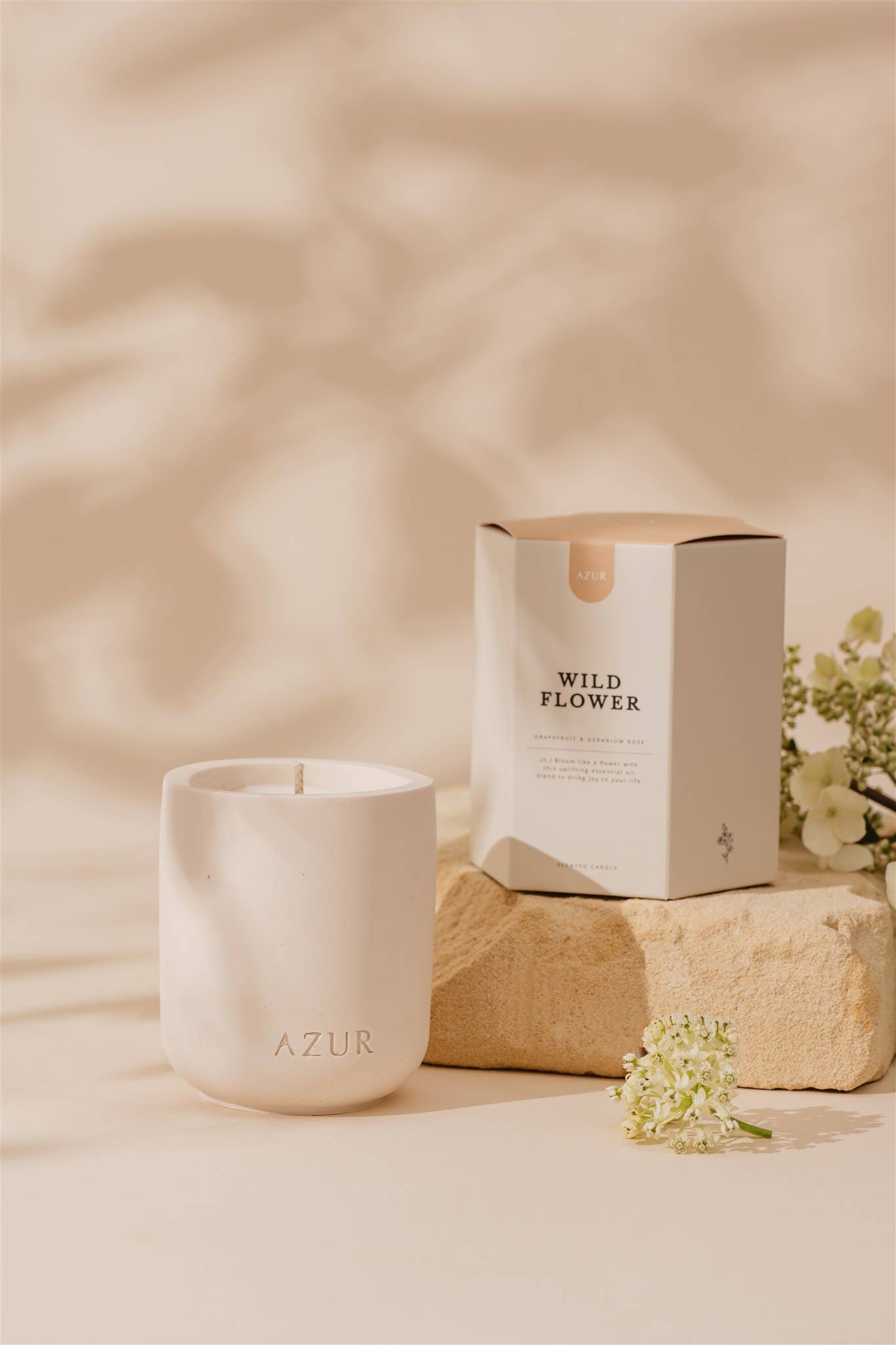 Wild Flower Soy Wax Scented Candle