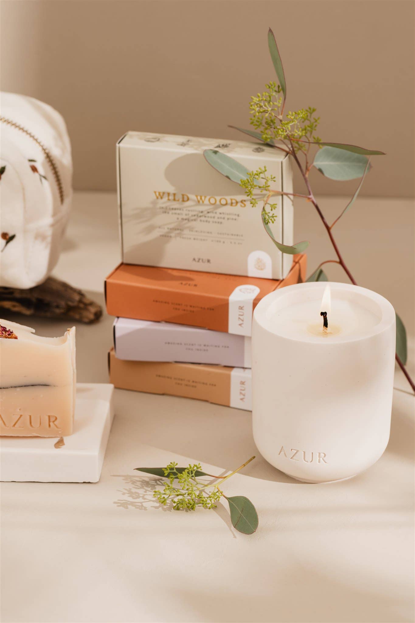 Wild Flower Soy Wax Scented Candle