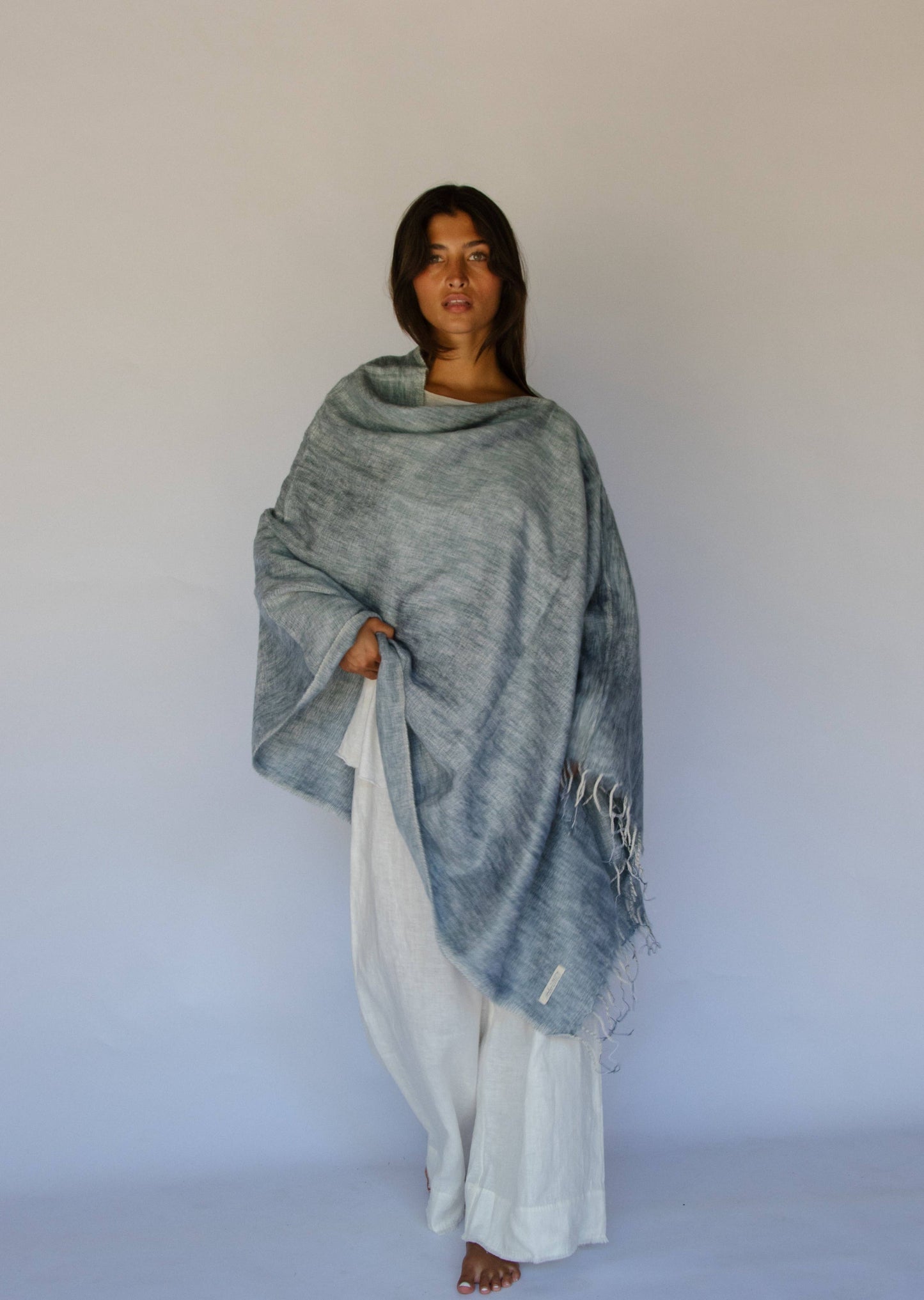Poncho // Steel