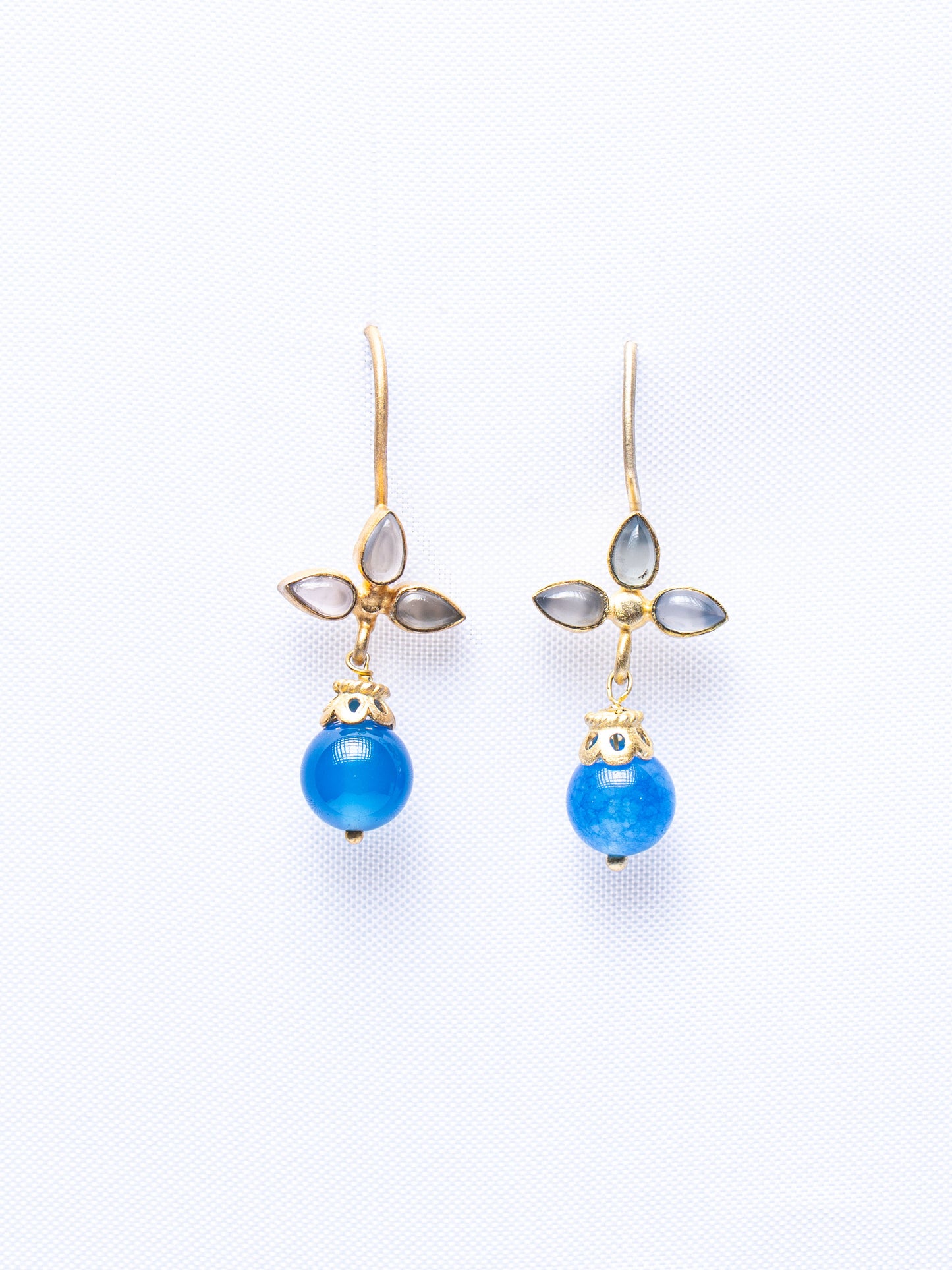 Azure Bloom Earrings