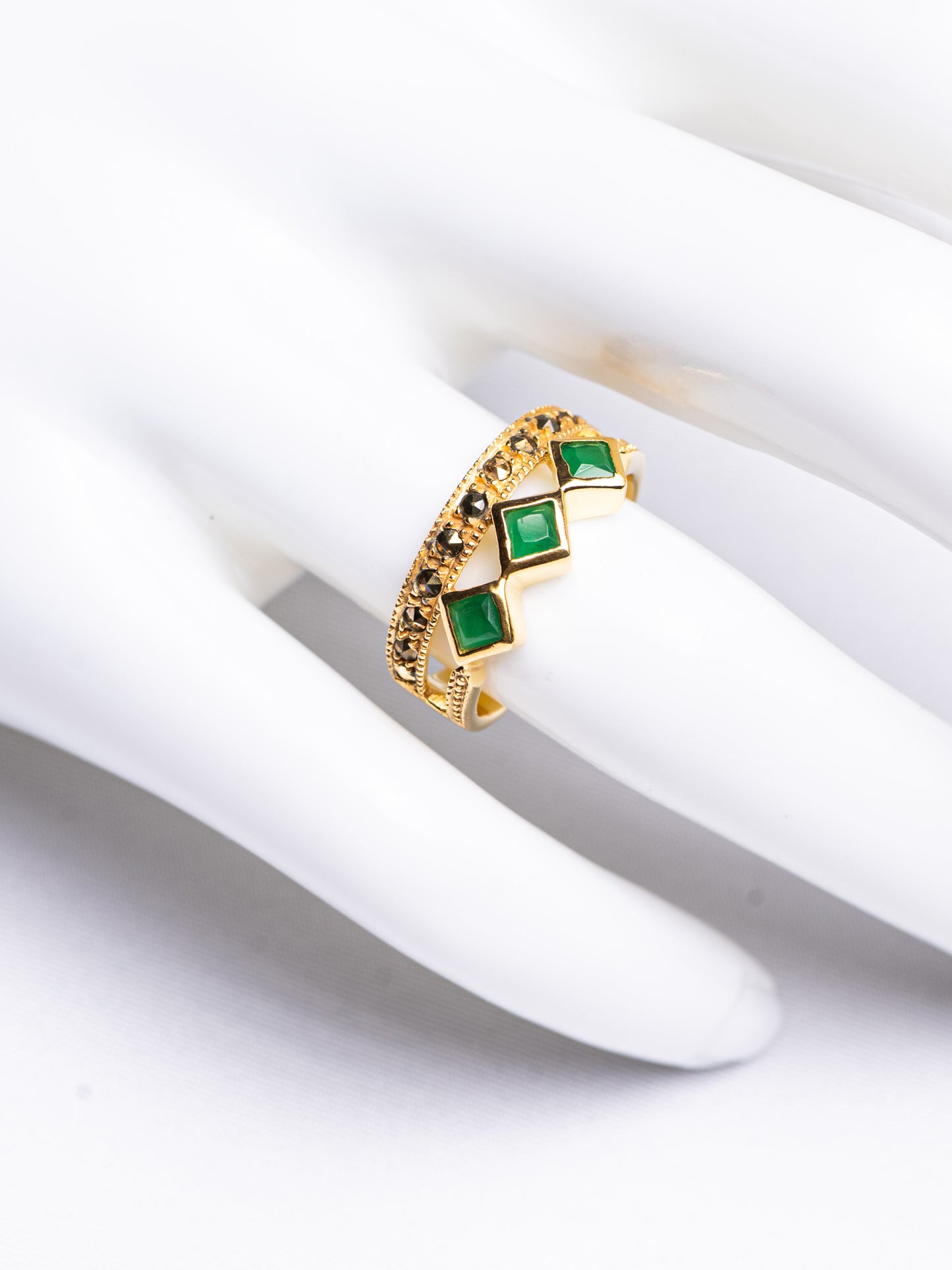 Emerald Portal Ring