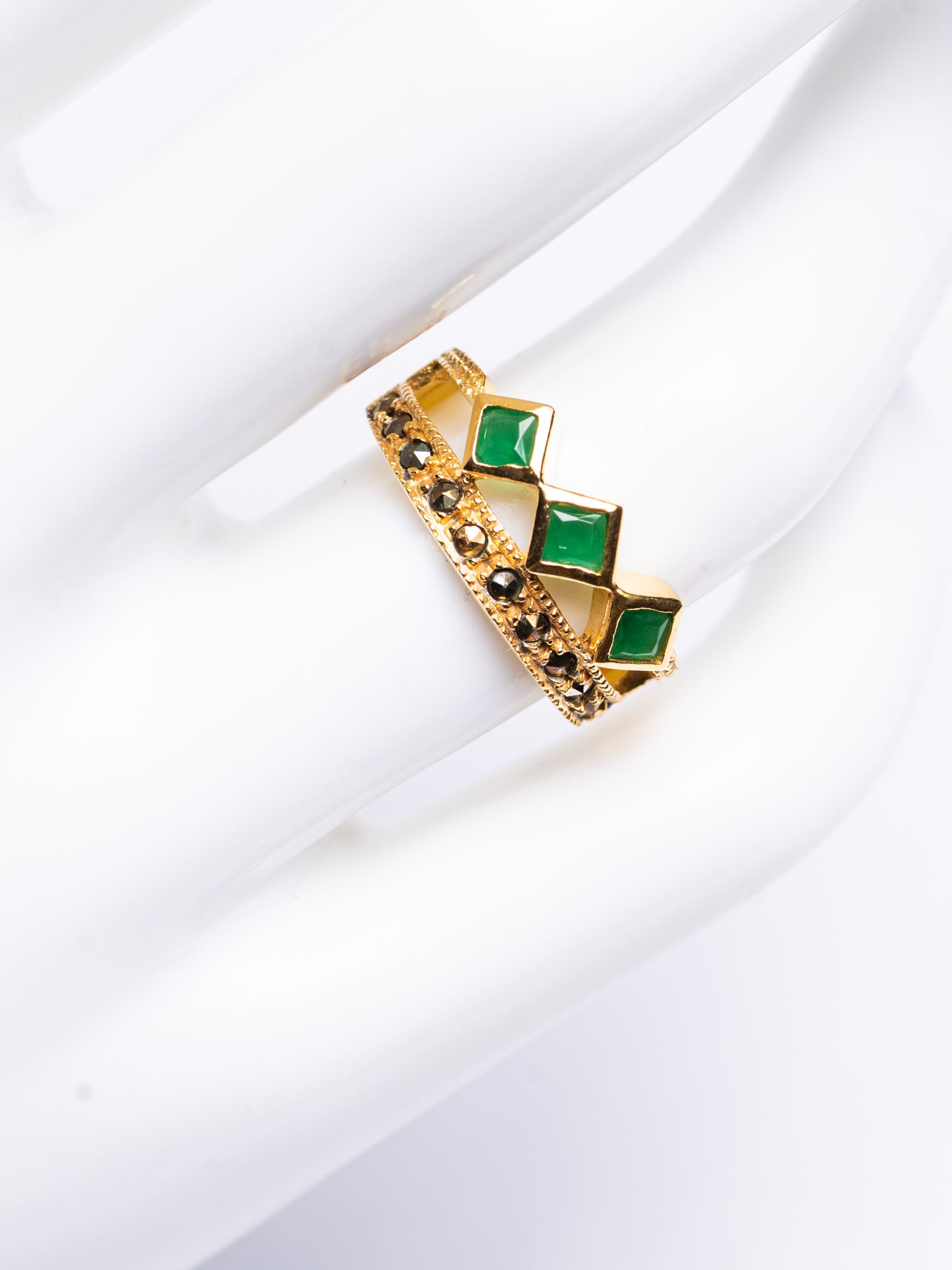 Emerald Portal Ring
