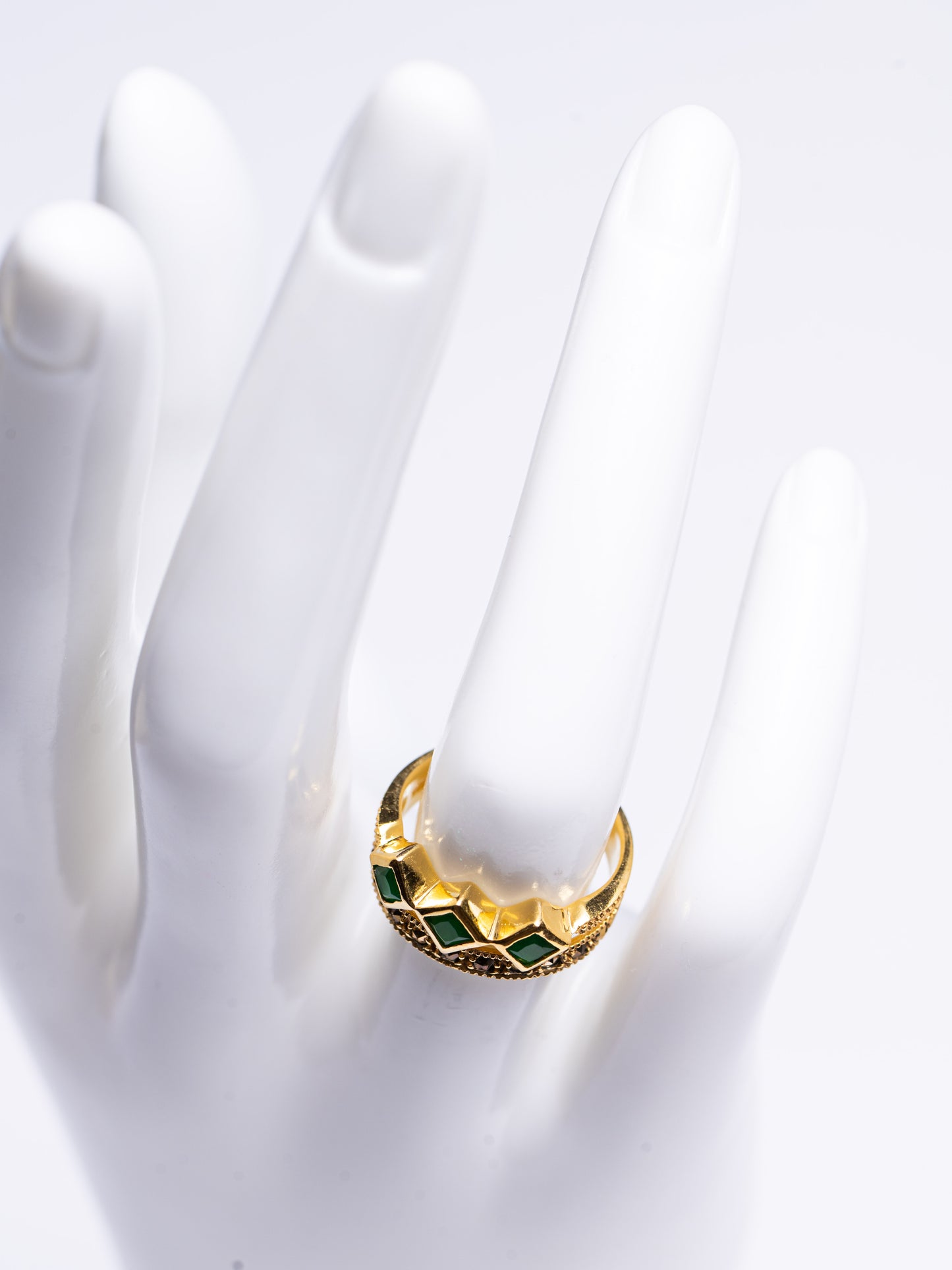 Emerald Portal Ring