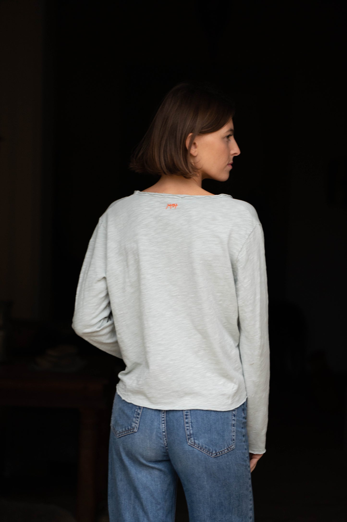 Mercury V-Neck Longsleeve Top by Mara