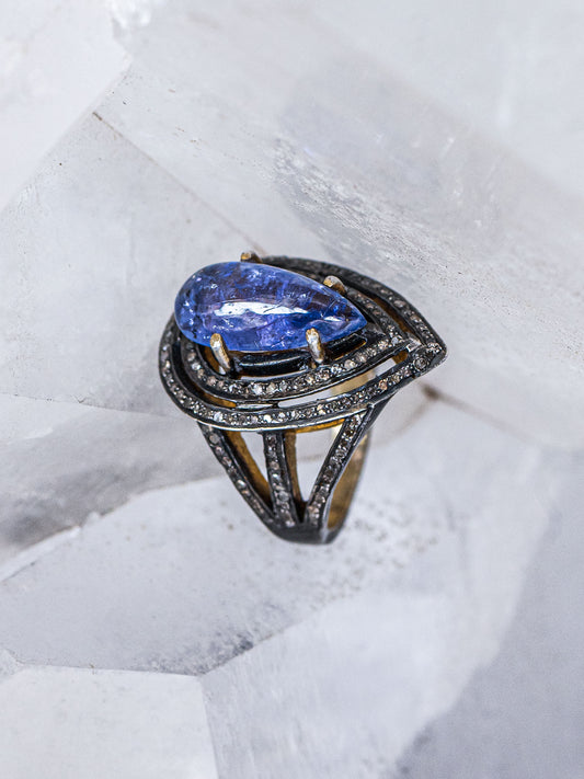 The Shahi Tanzanite Ring