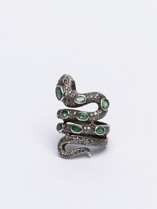 The Emerald Serpent Ring