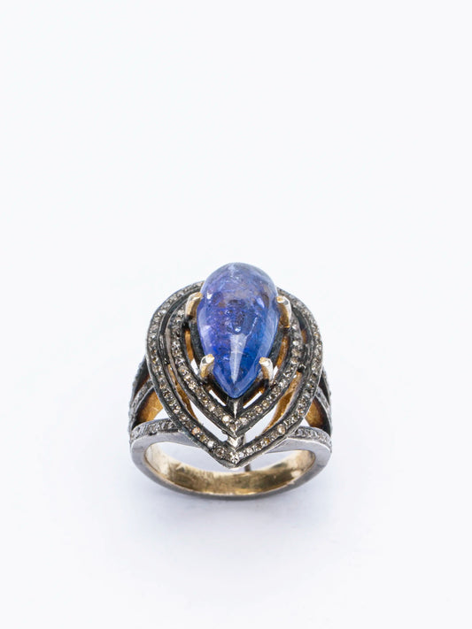 The Shahi Tanzanite Ring
