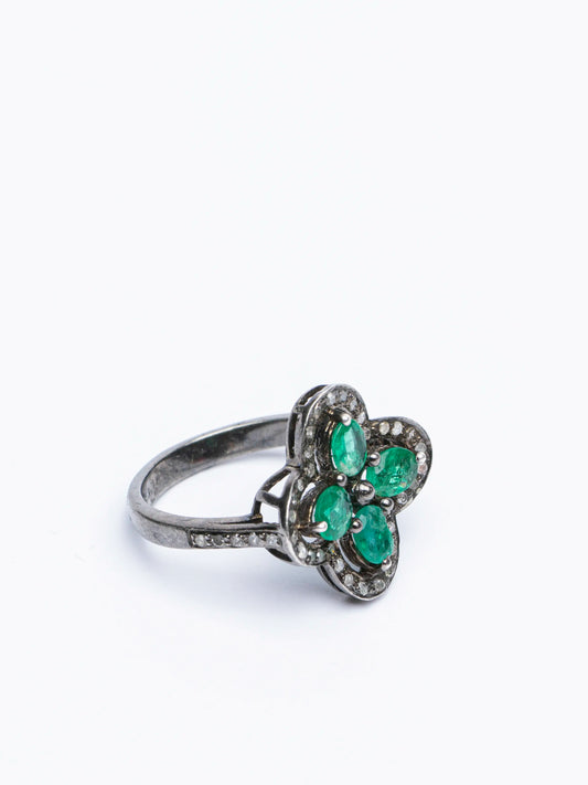 The Emerald Lotus Ring