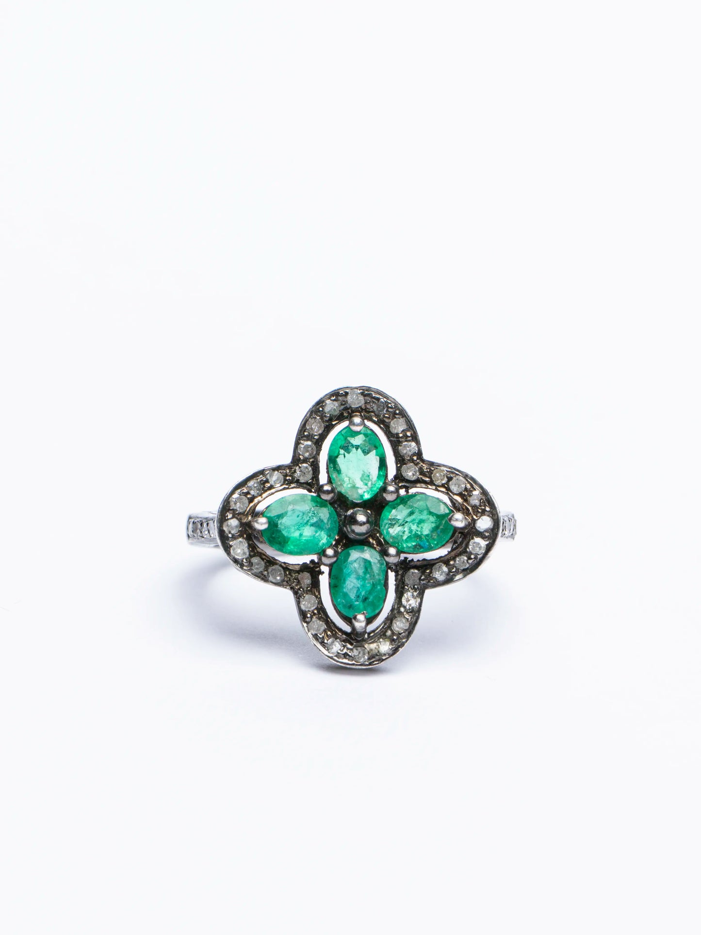 The Emerald Lotus Ring