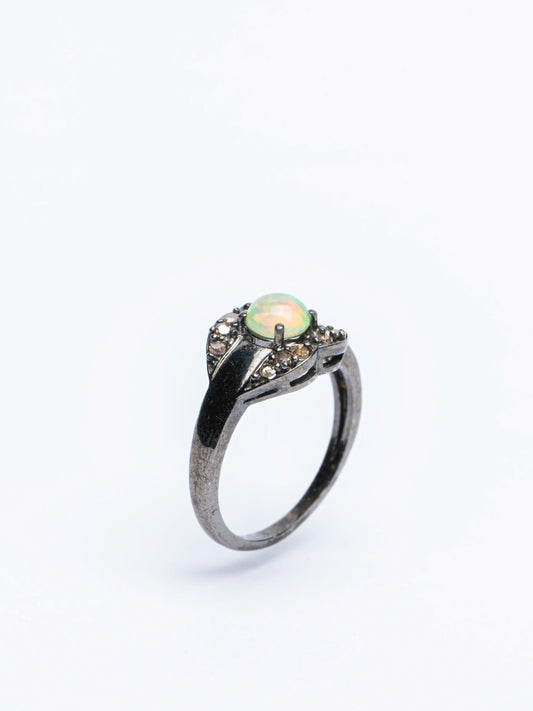 The Moonlight Opal Ring