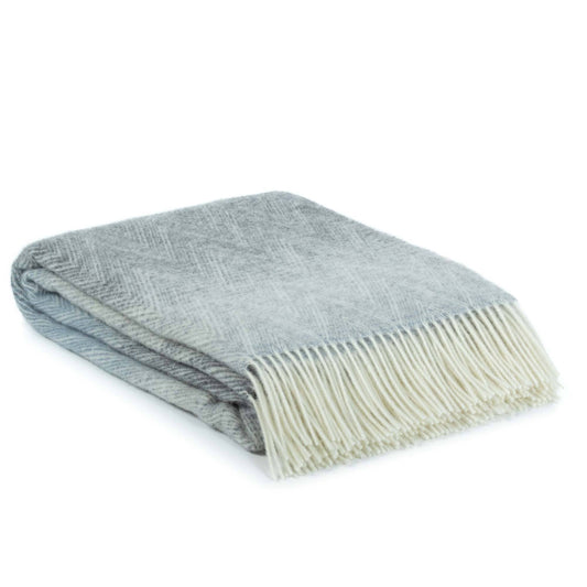 VENEZIA MISSONI BLUE THROW BLANKET
