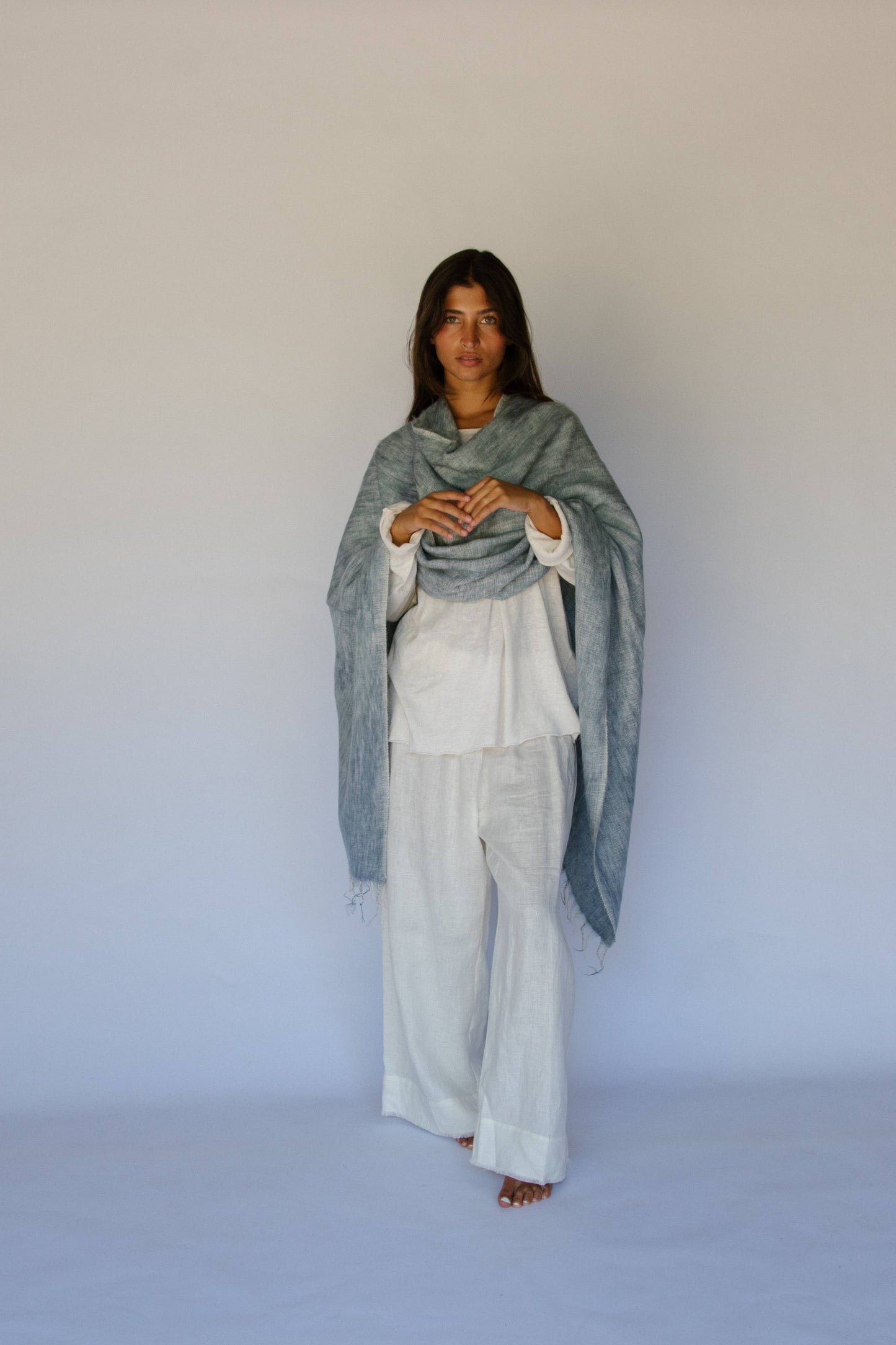 Poncho // Steel