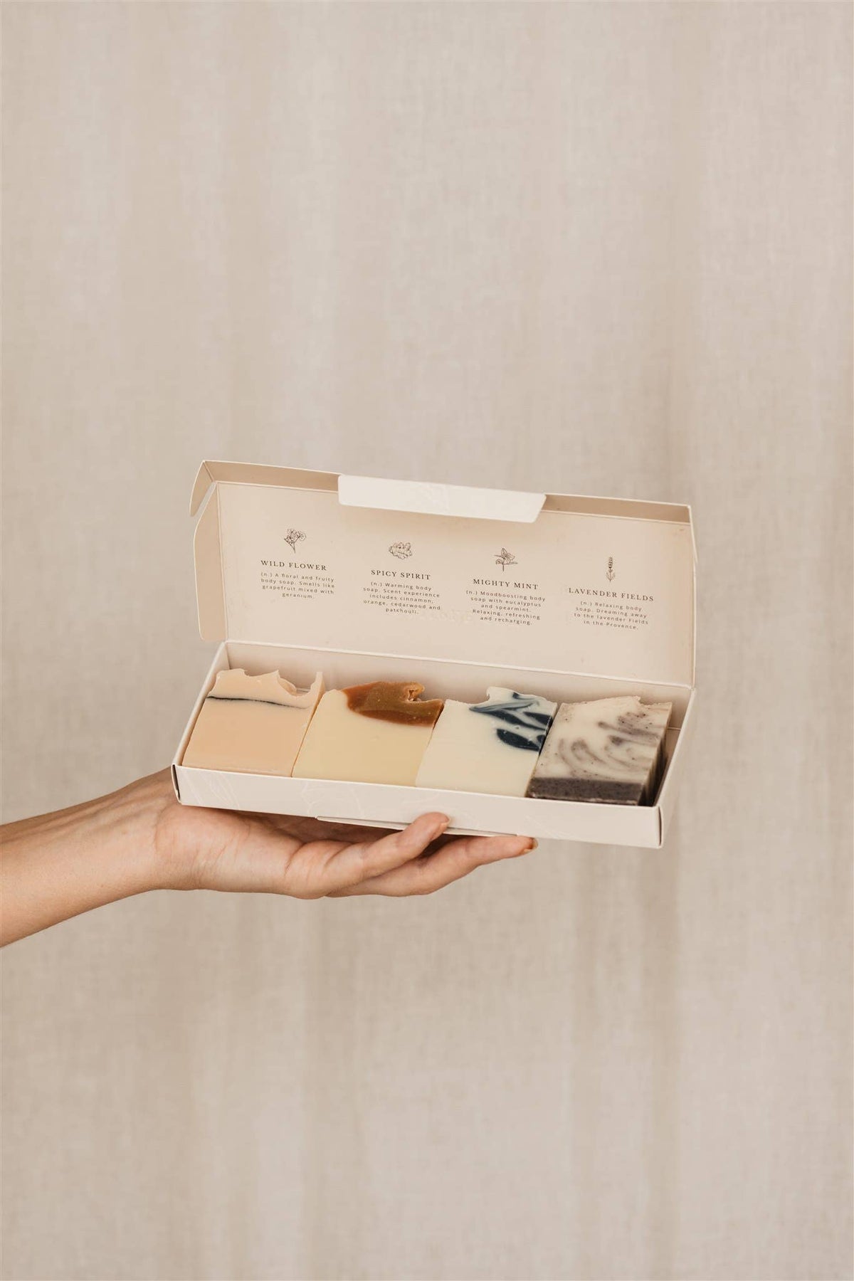 Körperseifen-Geschenkset 100% Natürliches Körperseifen-Geschenkset